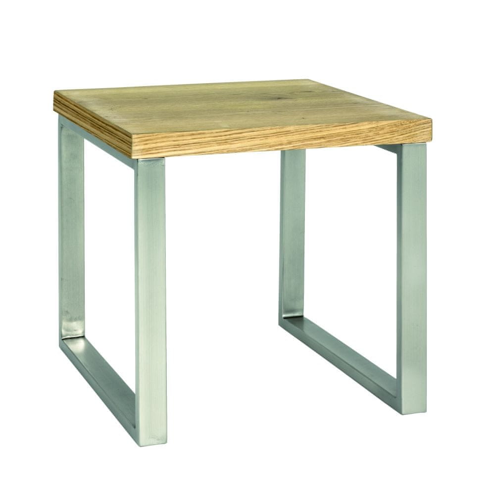 Mørtens Furniture Konferenčný stôl Logan, 45 cm, dub